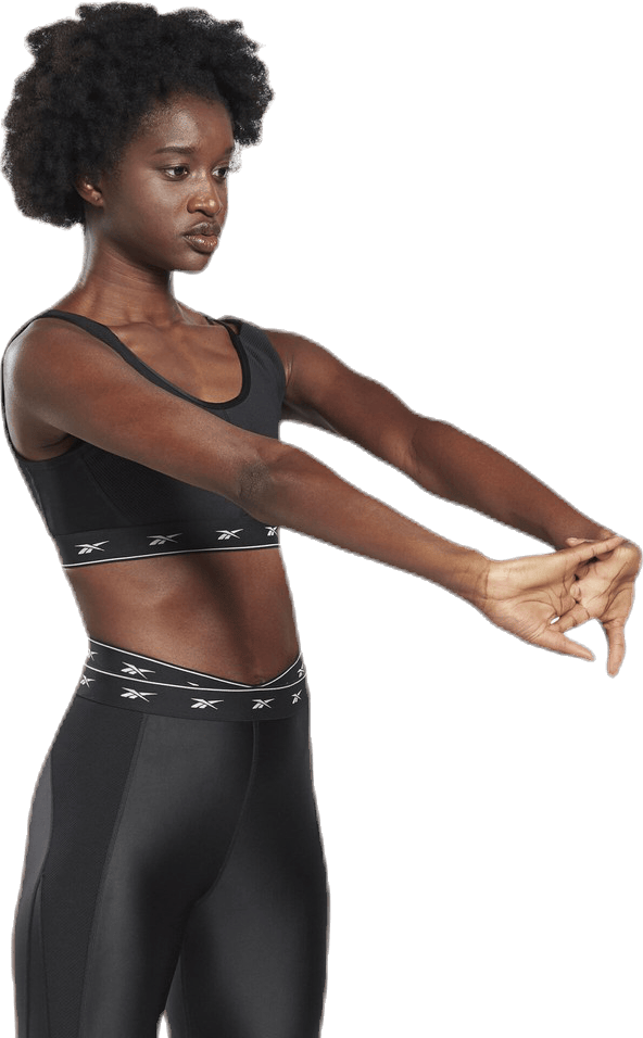 SR Strappy Lounge Bra Black, Female, Klær, Sports-BH, Trening, Svart, L