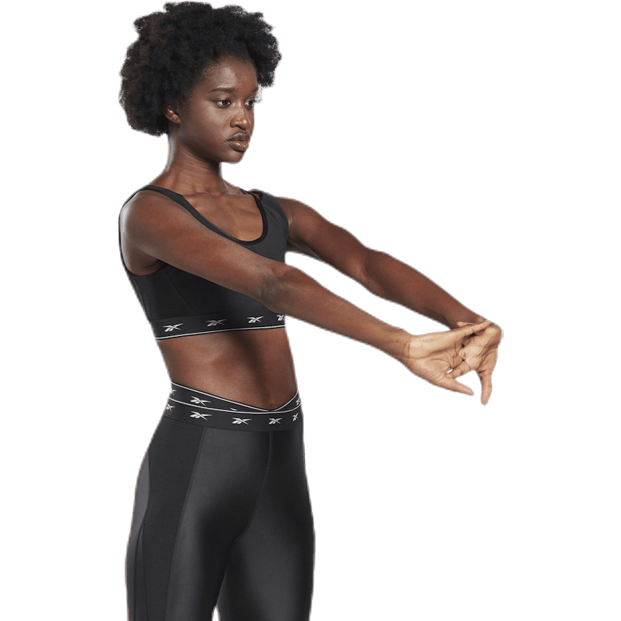 SR Strappy Lounge Bra Black