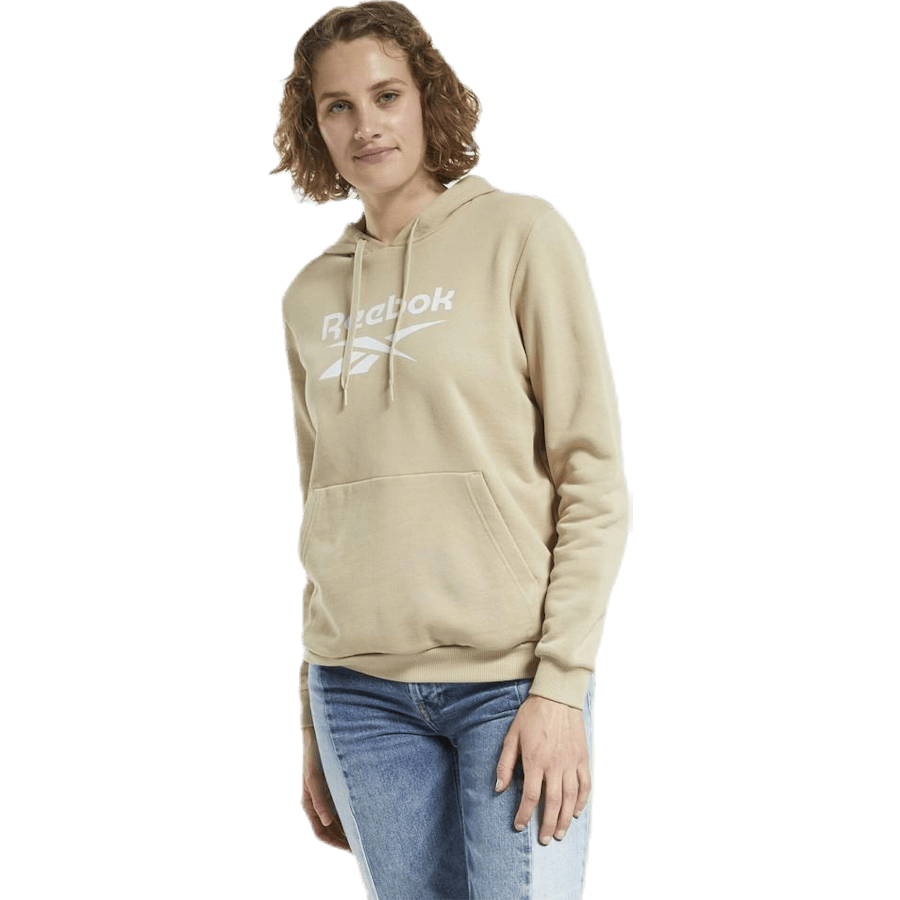 Cl F Big Logo Hoodie Ft Beige