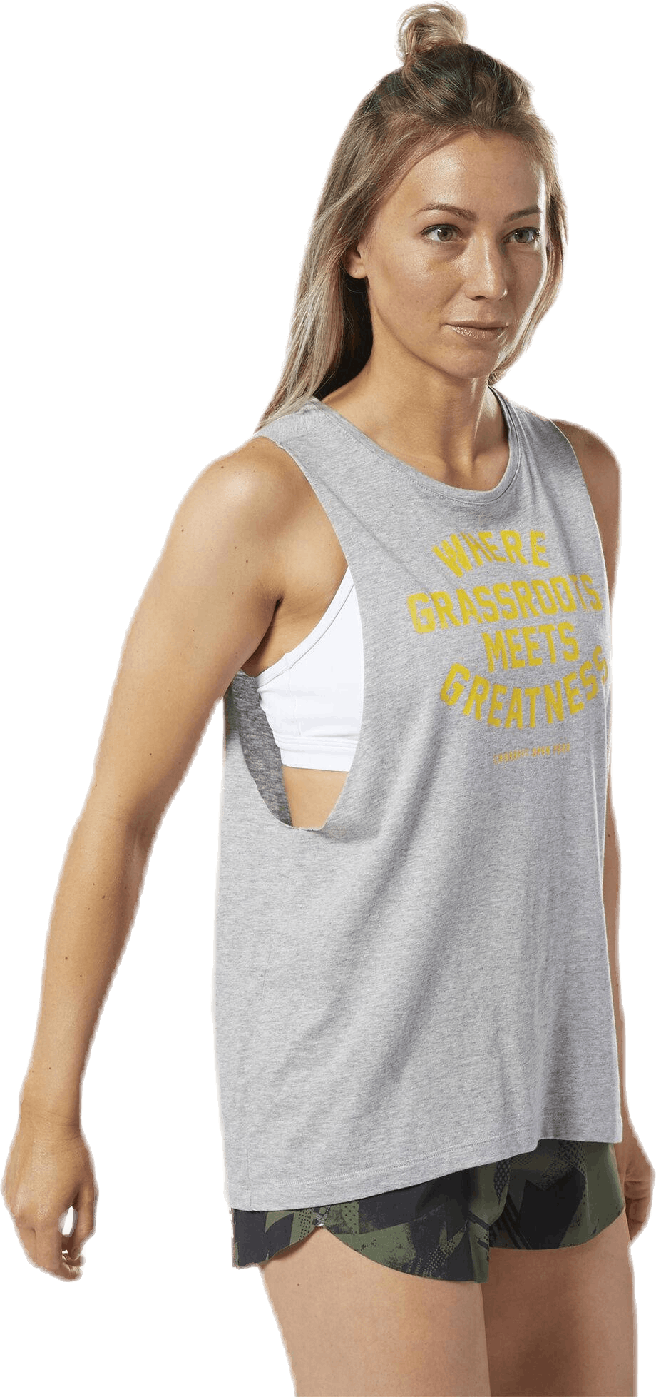 Reebok CrossFit® Open Muscle Tee Grey