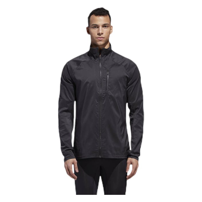 Supernova Jacket Black, Male, Apparels, jackets, Running, Black, XL