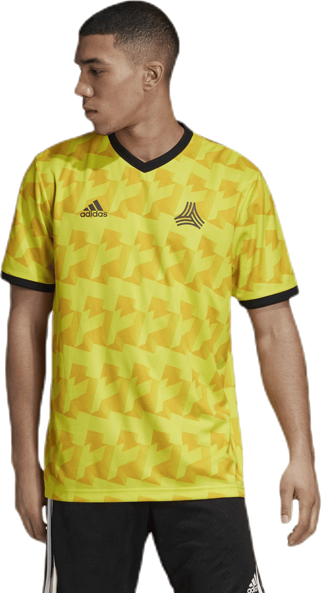Tango All Over Print Jersey Yellow, Male, Apparels, T-shirt, Soccer, Yellow, L