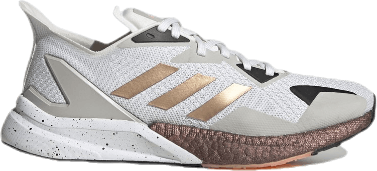 X9000L3 Shoes Crystal White / Copper Metallic / Core Black, Female, Schoenen, Hardloopschoenen, Wit, EU 40 2/3