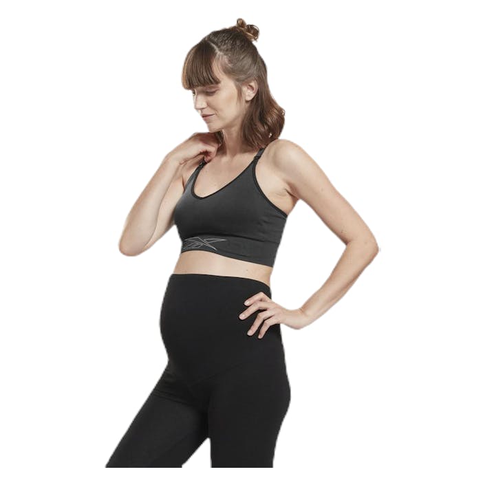 Maternity Bra Black, Female, Apparels, maternity, Workout, Black, L
