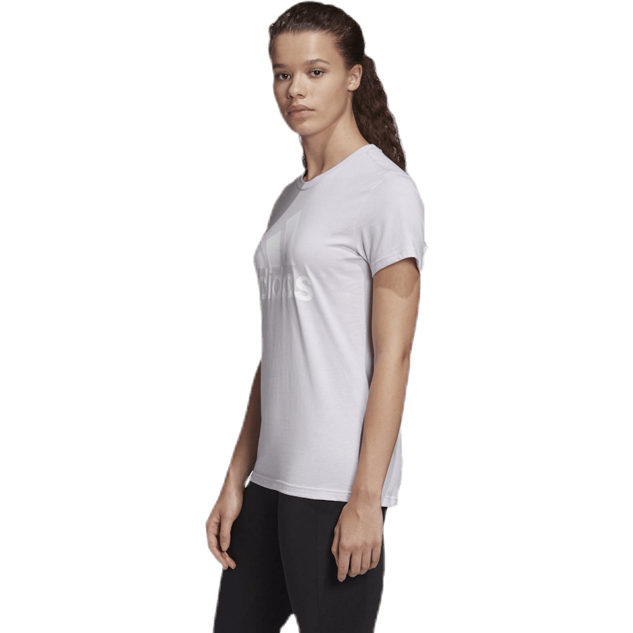 W Badge Of Sport Cotton Tee - Regular Fit Purple Tint - Bild 2