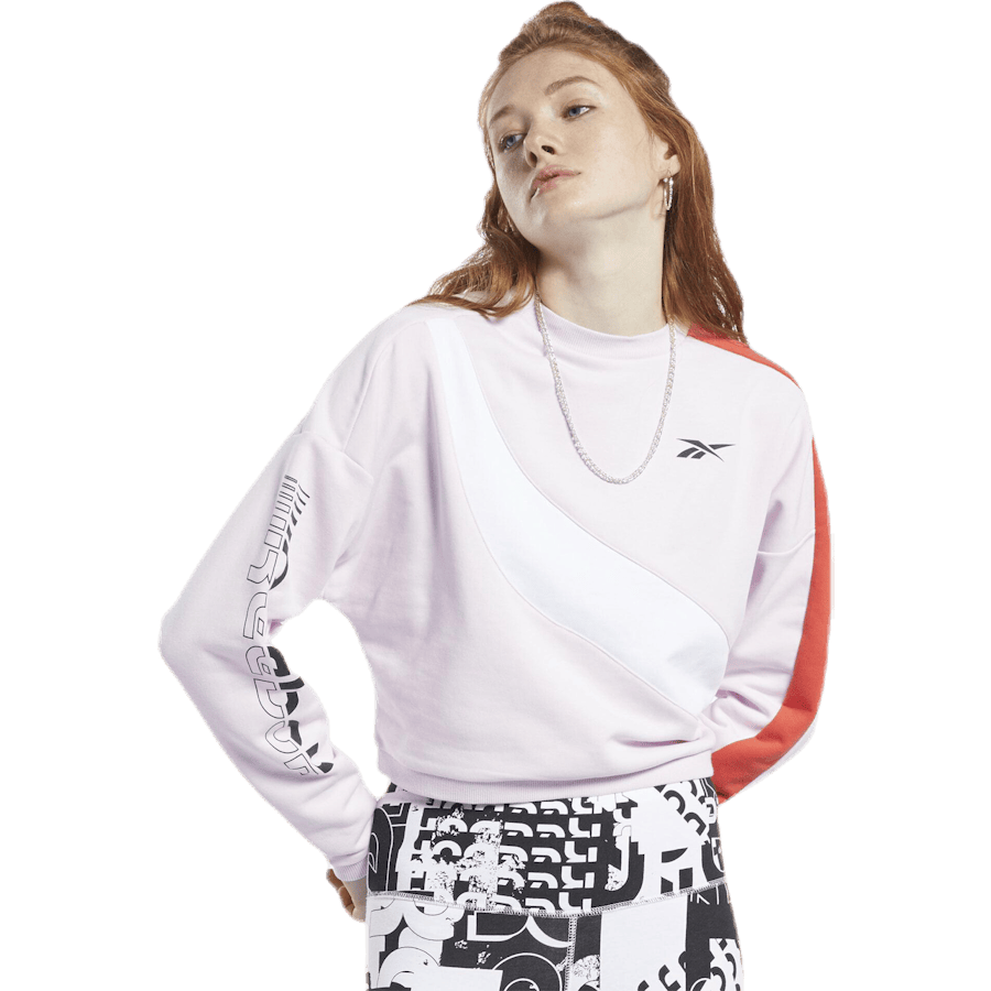 Wor Myt Colorblocked Crew White
