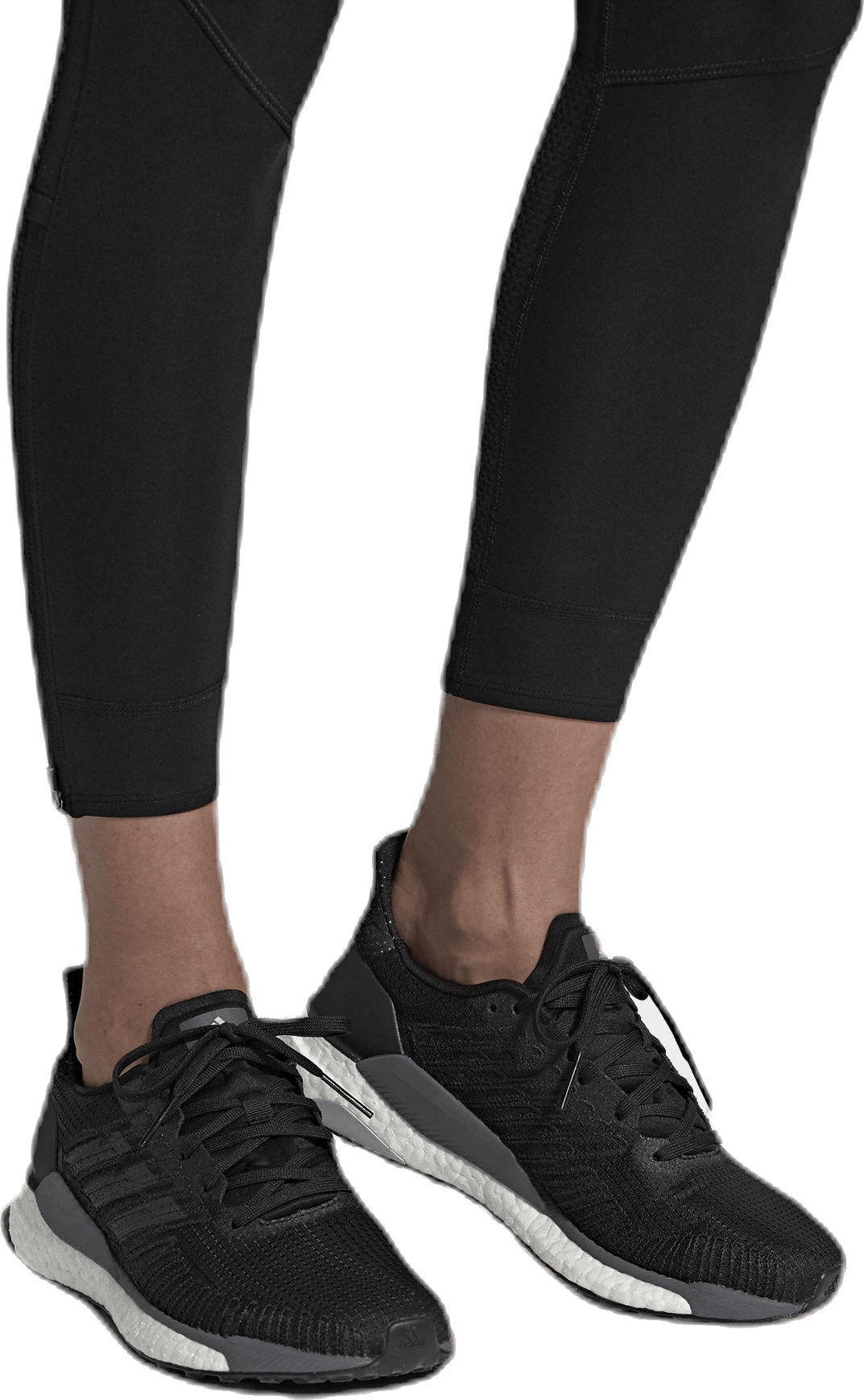 Solar Boost 19 Black/Grey, Female, Shoes, Sport shoes, Running, Black, UK 7