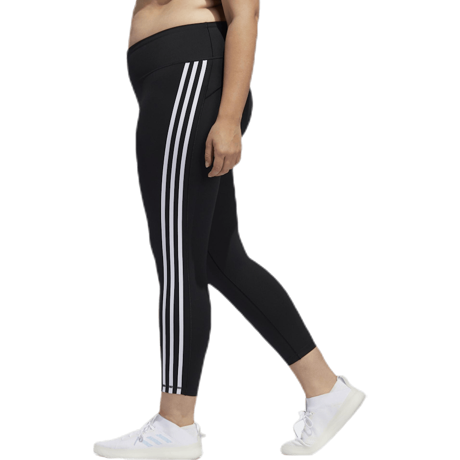 Believe This 2.0 3 Stripe 7/8 Tight Plus Size Black / White - Bild 2