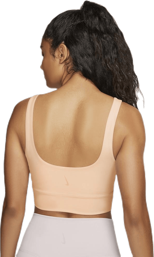 Nike Yoga Luxe Crop Top Orange - Bild 2