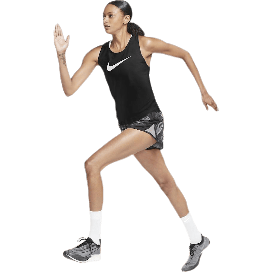 Swoosh Run Tank White/Black - Bild 3