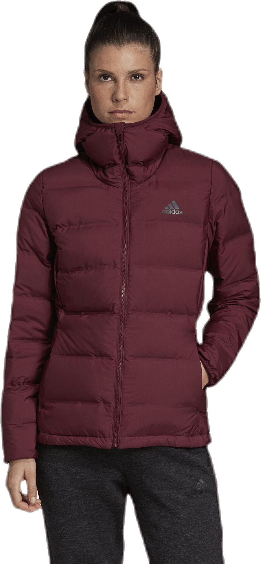 Helionic Hood Jacket Red, Female, Apparels, jackets, Purple, M