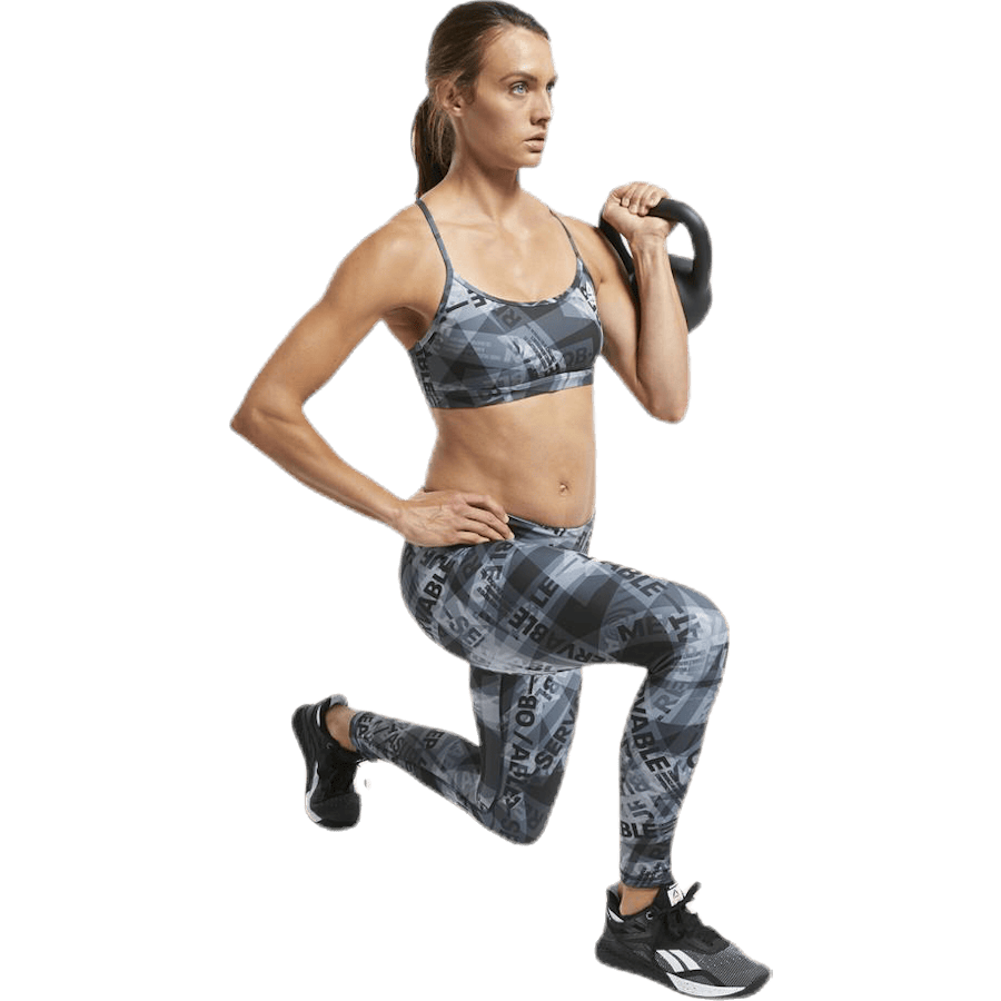 RC Skinny Bra AOP Black - Bild 2