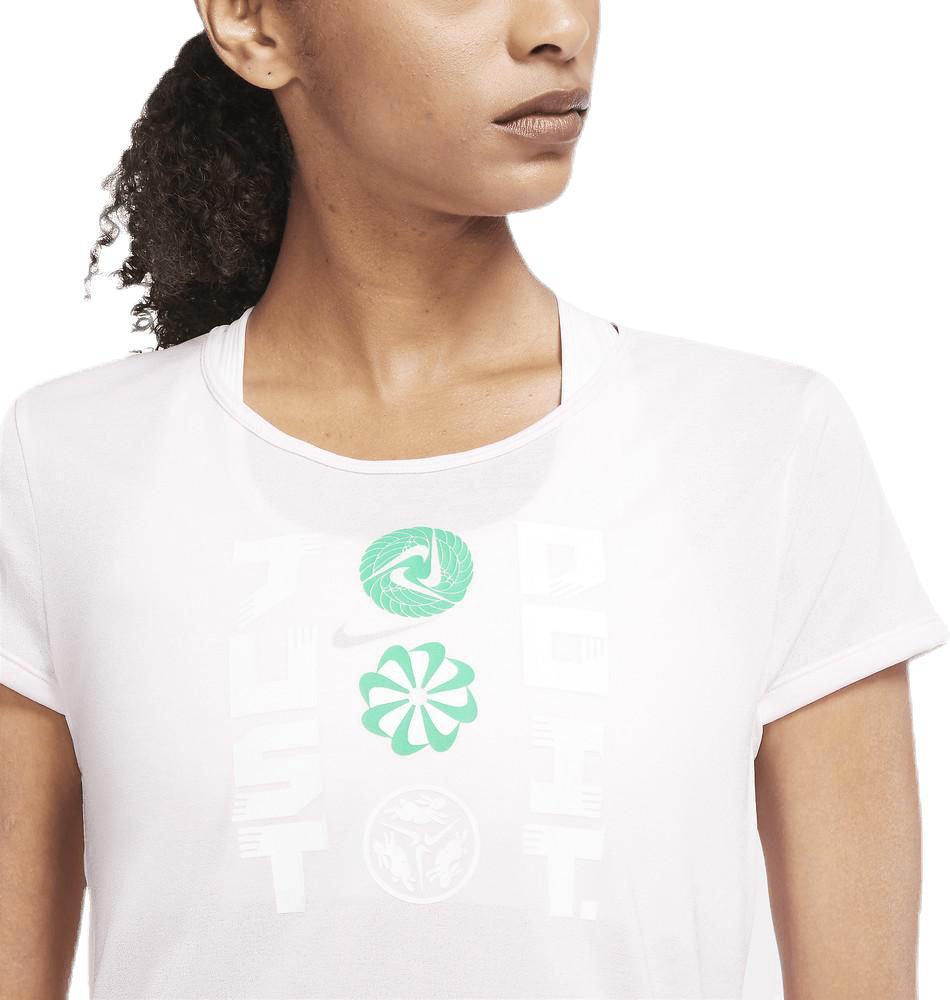 Icon Clash SS Top Pink/White - Bild 3