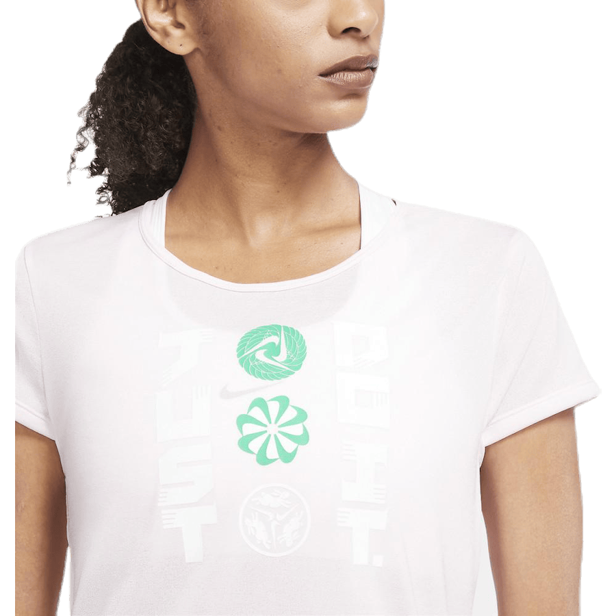 Icon Clash SS Top Pink/White - Bild 3