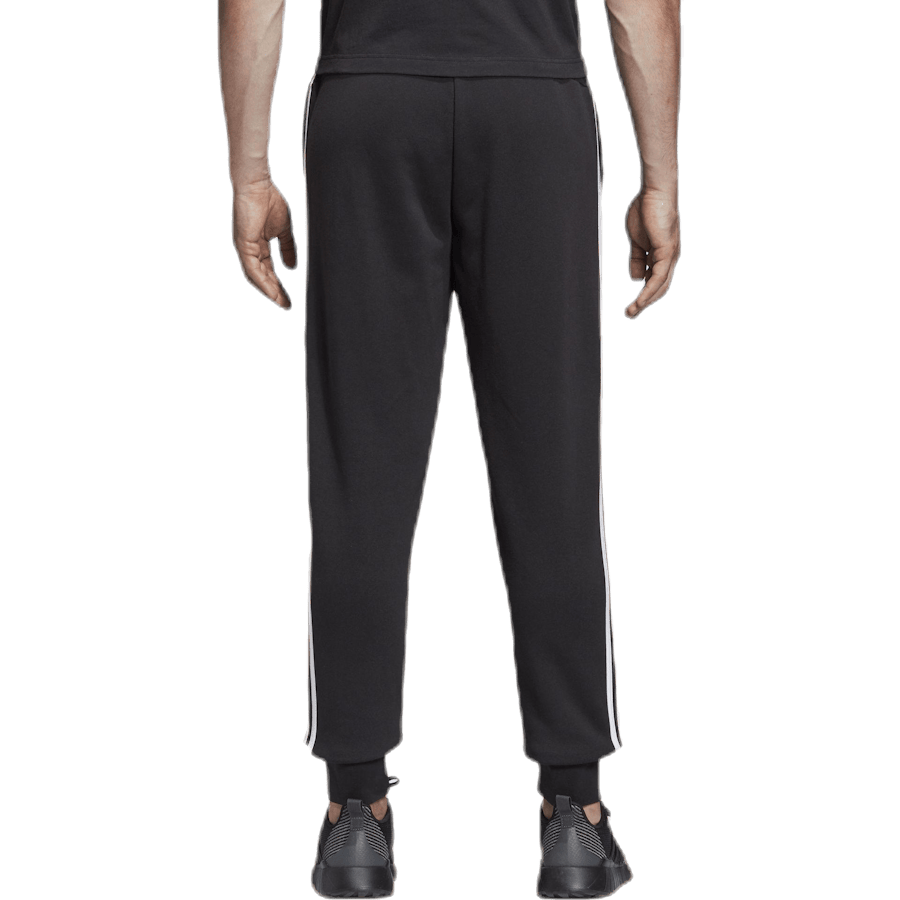 Essentials 3 Stripes Tapered Pant Ft Cuffed Black / White - Bild 3