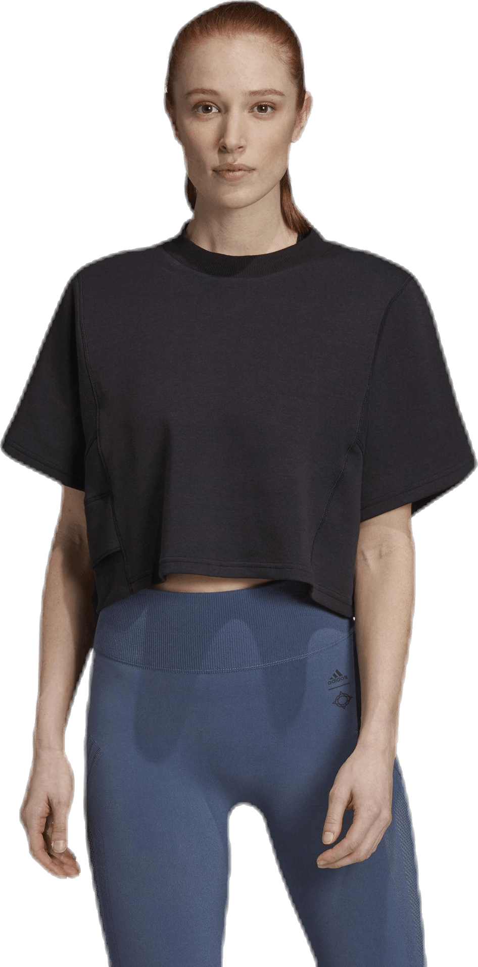 Loose Tee Wanderlust Black, Female, Apparels, T-shirt, Workout, Black, S
