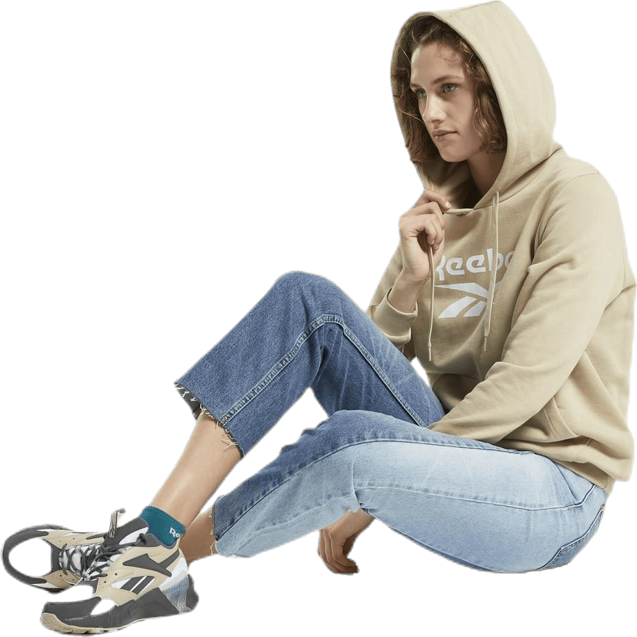 Cl F Big Logo Hoodie Ft Beige - Bild 2