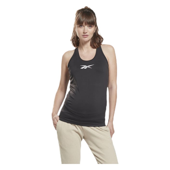 Maternity Tank Black, Female, Vêtements, maternité, Entraînement, Noir, L