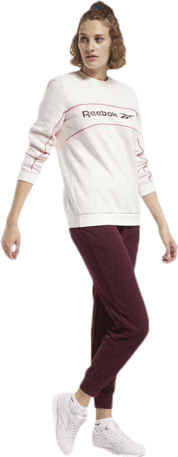 Cl F Linear Crew Pink/White - Bild 2