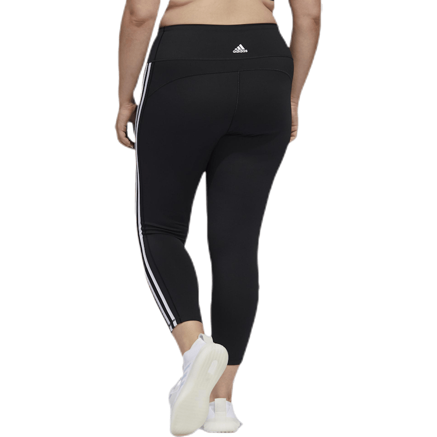 Believe This 2.0 3 Stripe 7/8 Tight Plus Size Black / White - Bild 3