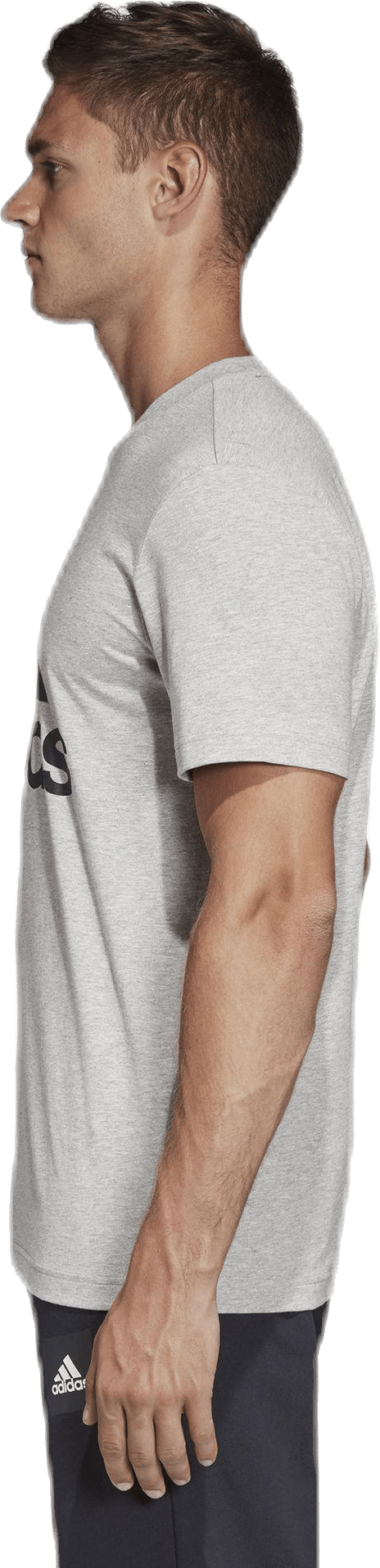 Mh Bos Tee Medium Grey Heather / Black - Bild 3
