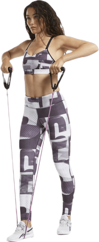 Hero Strappy Bra White/Black - Bild 2