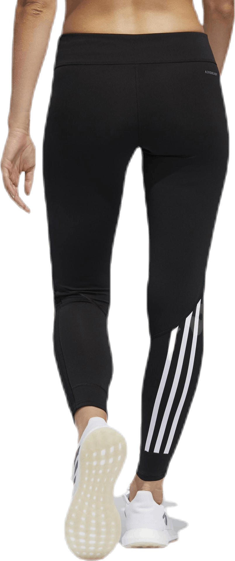 Adidas Run It 3 Stripes 7/8 Tight Women Black