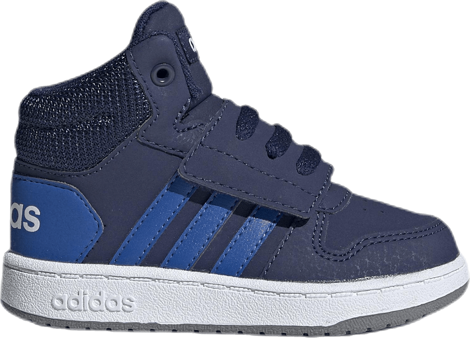 Hoops 2.0 Mid Shoes Dark Blue / Blue / Cloud White, Unisex, Chaussures, Baskets, chaussures de sport, Bleu, EU 20