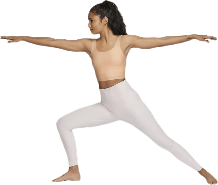 Nike Yoga Luxe Crop Top Orange - Bild 3