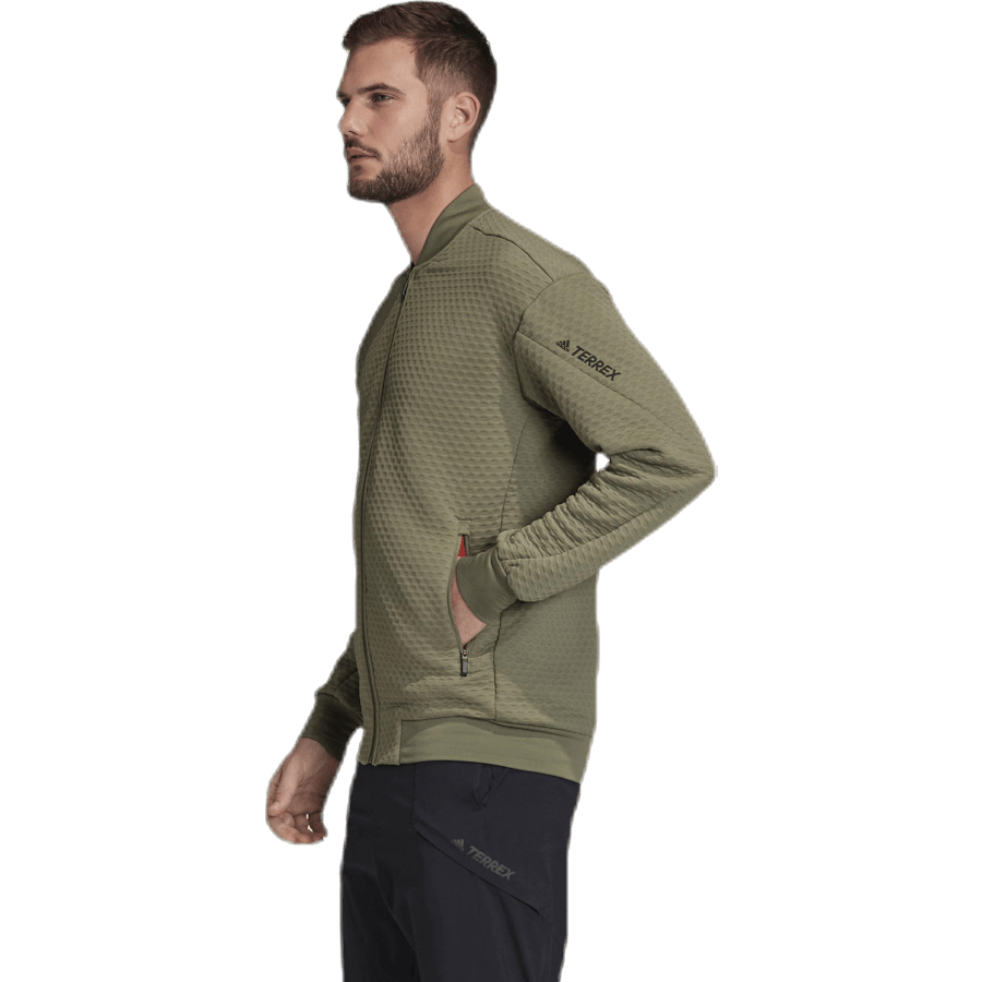 Hike Fleece Jacket Green - Bild 2