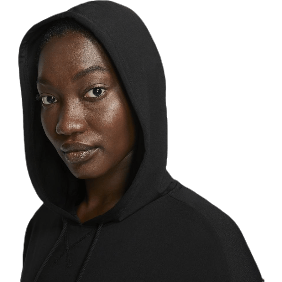 Yoga Jersey Crop Hoodie Black - Bild 3