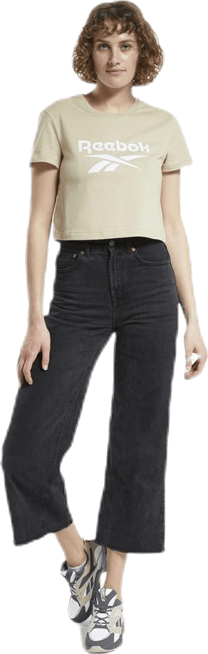 Cl F Big Logo Tee Beige - Bild 2