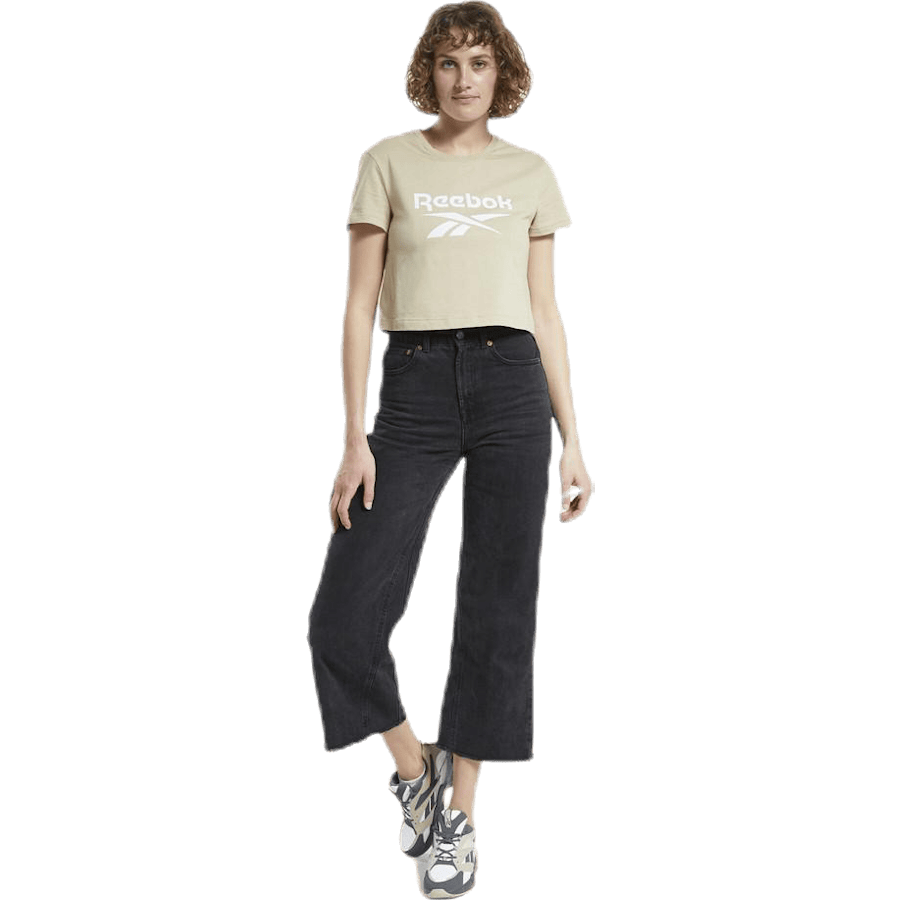 Cl F Big Logo Tee Beige - Bild 2