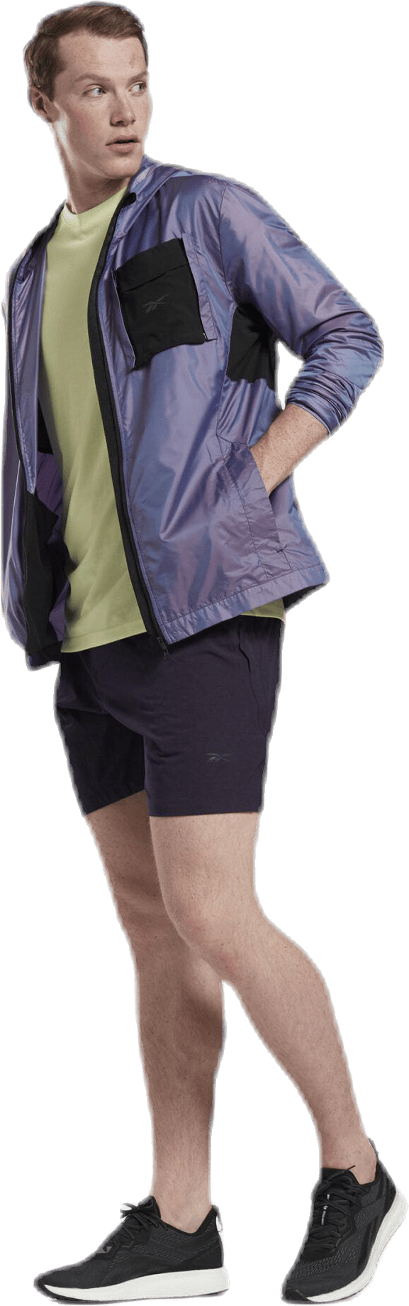 Night Runner Convert Jacket Purple - Bild 2