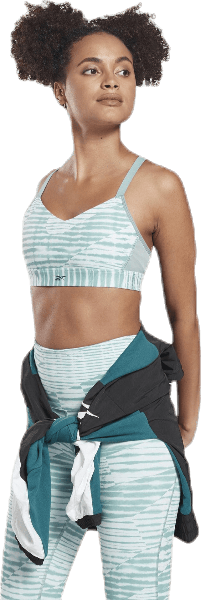 Hero Strappy P Bra White/Green