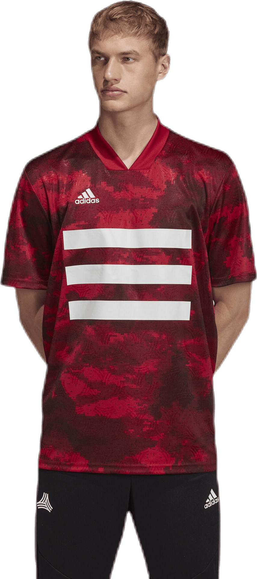 Tango AOP Jersey Red, Male, Ropa, Camiseta de manga corta, Fútbol, Multicolor, M