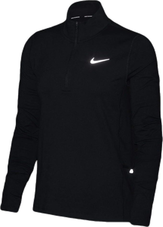 Element Women's 1/2-Zip Running Top BLACK/REFLECTIVE SILV - Bild 3