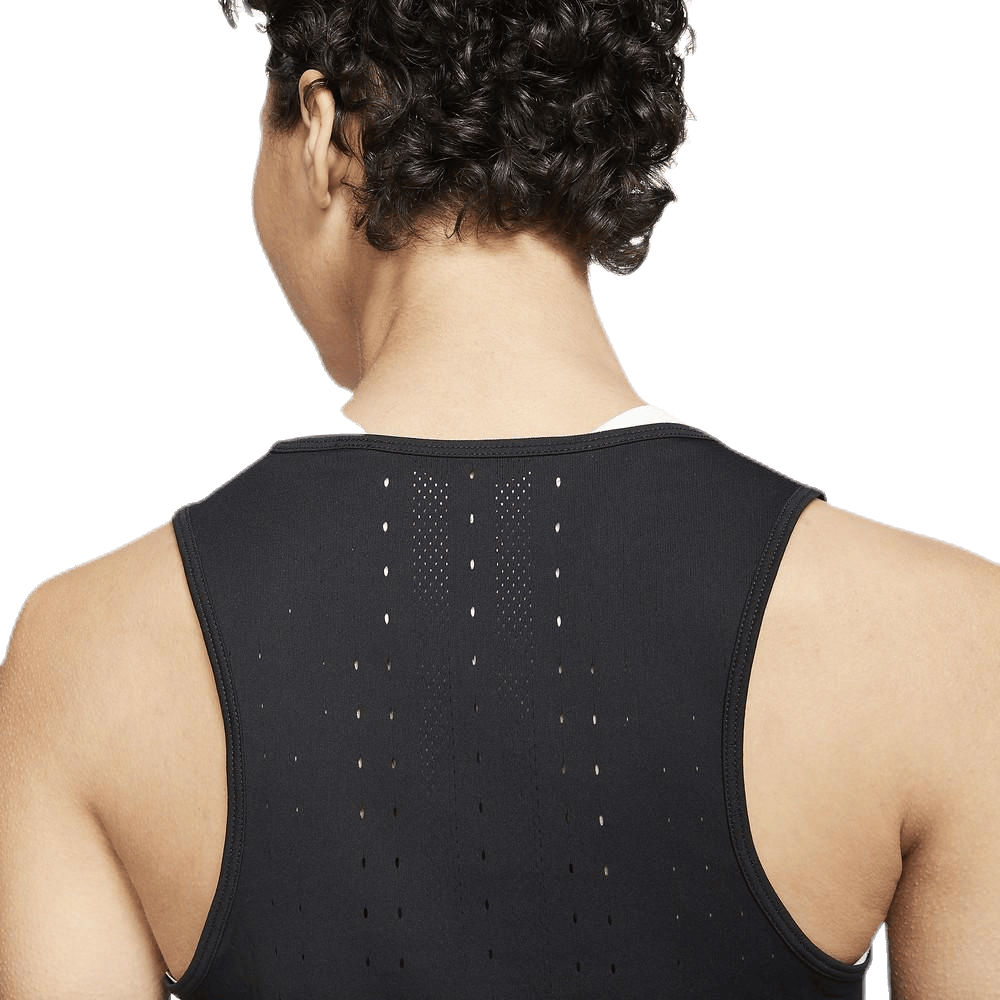 AeroSwift Running Singlet White/Black - Bild 3