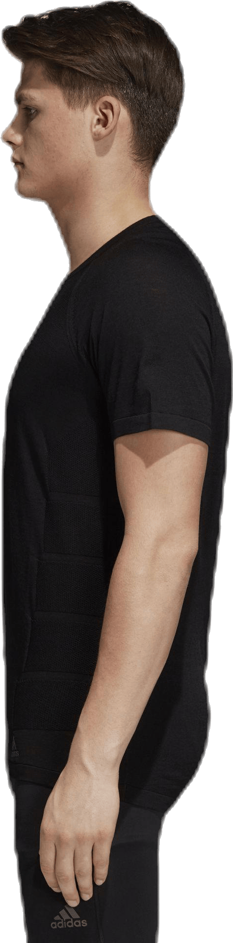 Primeknit Tee Black - Bild 3