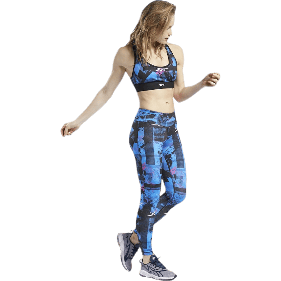 Wor Myt AOP Racer Bra Black - Bild 2