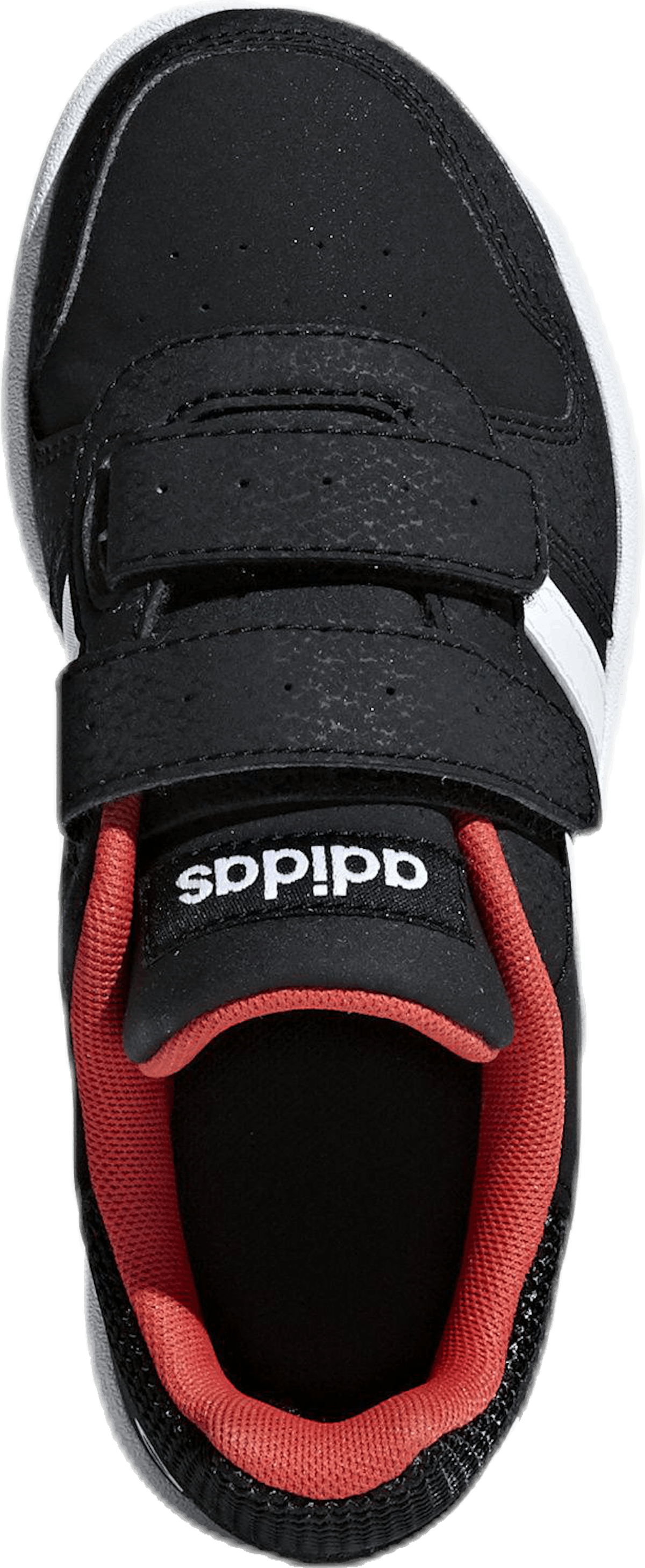 Hoops 2.0 Shoes Core Black / Cloud White / Hi-Res Red