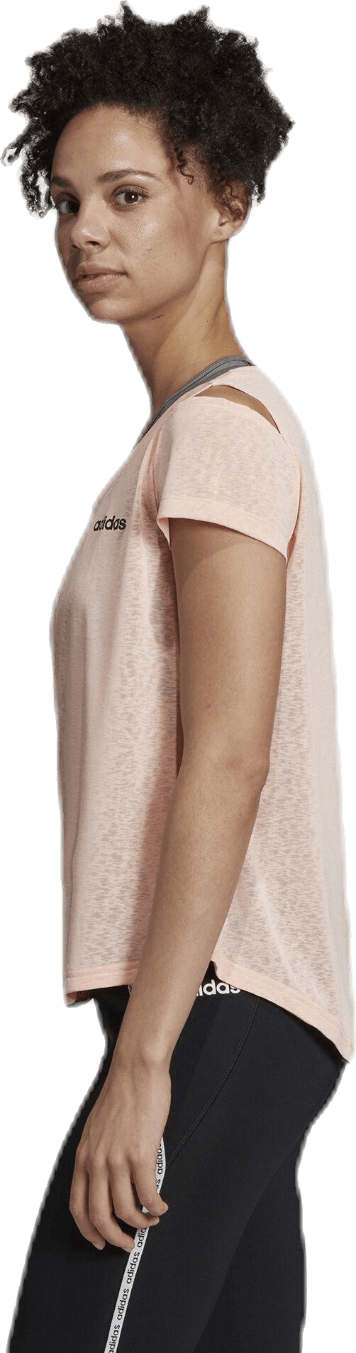 Xpressive Cutout T-Shirt Pink