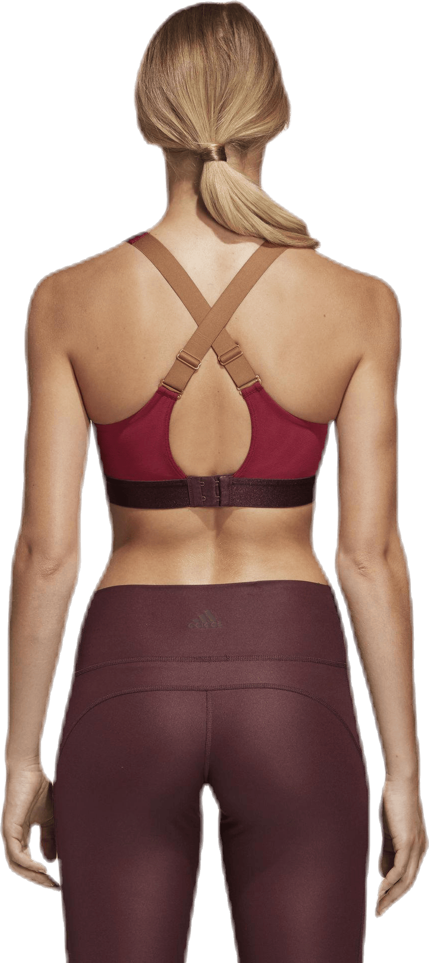 SFI Bra AI Patterned, Female, Apparels, Sports Bras, Running, Red, 85 E