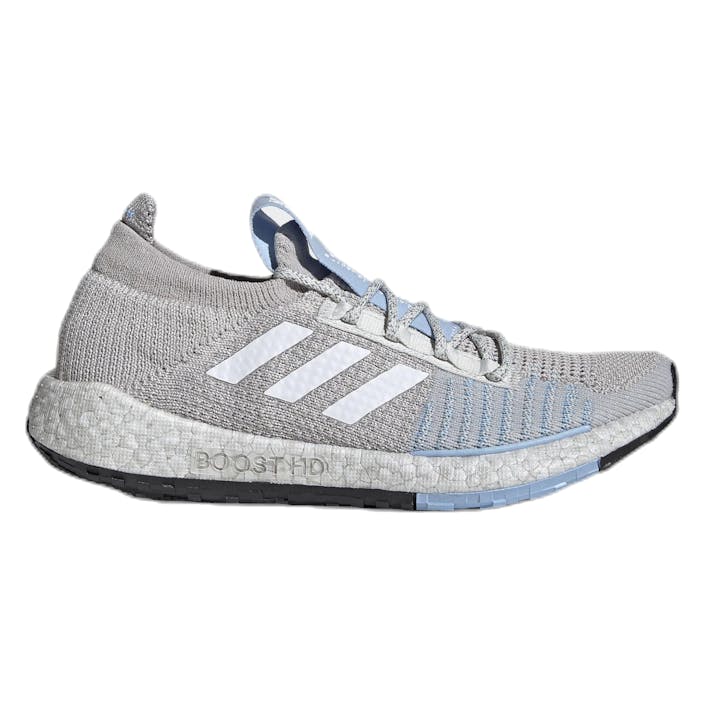 Pulseboost HD Shoes Grey One / Cloud White / Glow Blue, Female, Shoes, Running shoes, sport shoes, Running, Grey, UK 5,5