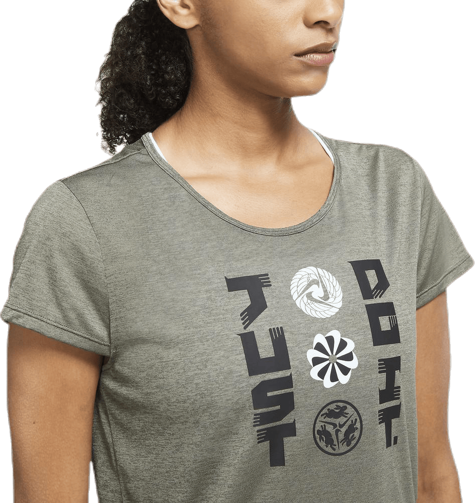 Icon Clash SS Top Black/Beige - Bild 4