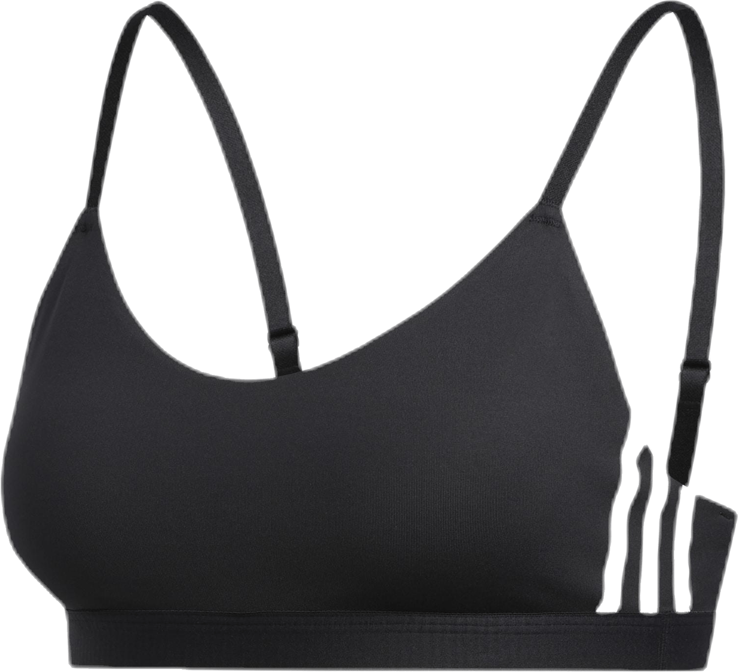 All Me 3 Stripe Bra Black / White - Bild 4