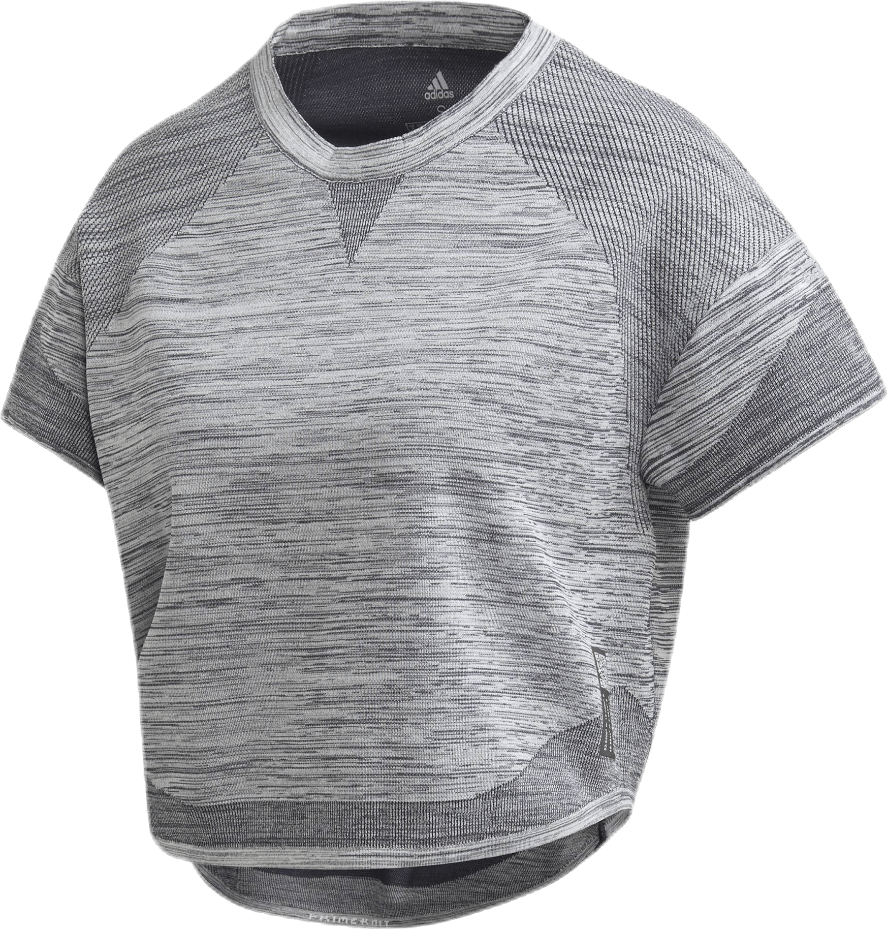 Prime Knit Hood Grey, Female, Odevy, Tričko, Beží, Šedá, M