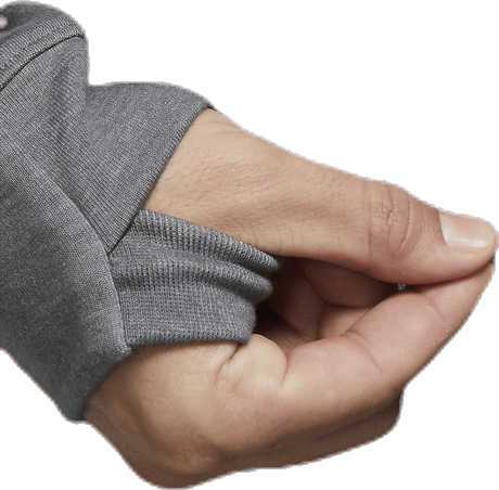 Yoga Full-Zip Hoodie Black/Grey - Bild 4