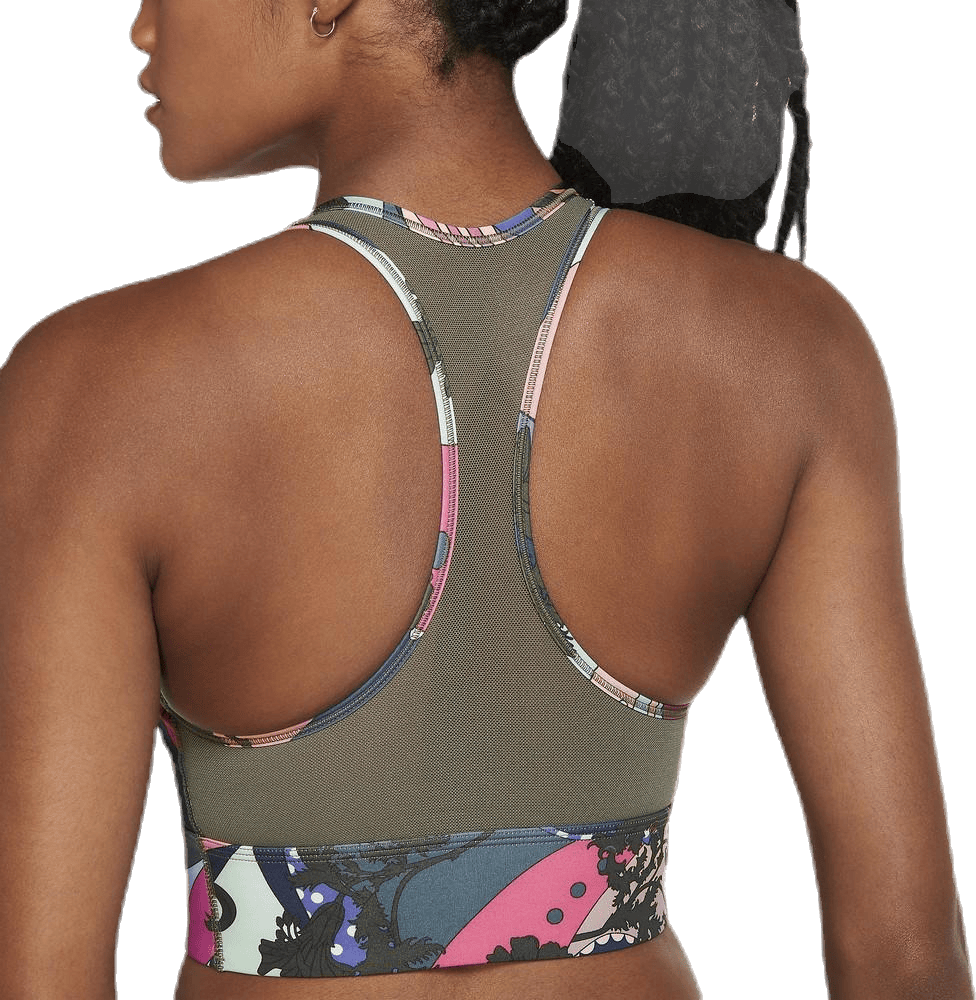 Swoosh Icon Clash Bra Print LL Blue/White - Bild 4