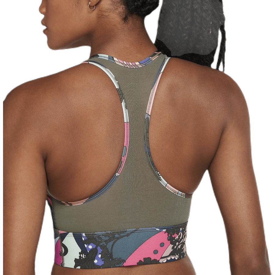Swoosh Icon Clash Bra Print LL Blue/White - Bild 4